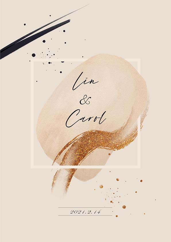 超美結婚書約範本下載｜特殊紙列印結婚書約，美到冒泡！